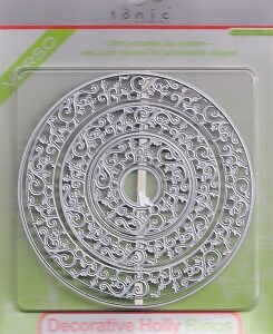 Tonic Studios - Decorative Holly Rings Cutting Die Set