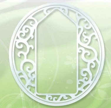 Tonic - Elegant Vine Oval Base Die Set (Second)