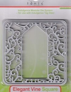 Tonic - Elegant Vine Square Base Die Set