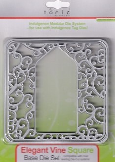 Tonic - Elegant Vine Square Base Die Set