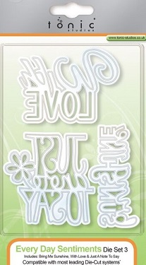 Tonic - Everyday Sentiments Die Set 3