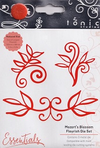 Tonic - Mozarts Blossom Floral Die Set
