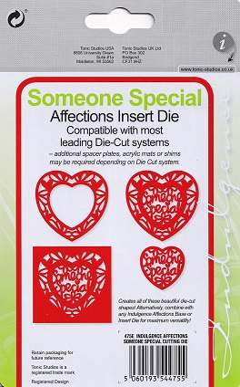 Tonic Studios - Someone Special Affections Insert - Image 2
