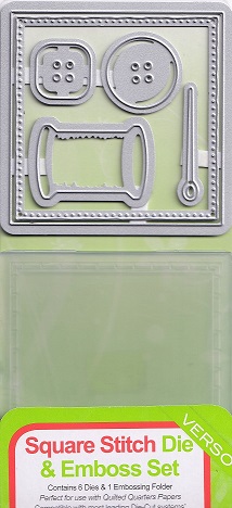 Tonic - Square Stitch Die & Embossing Set