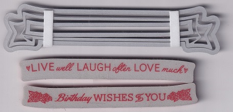 Tonic Studio - Rococo - Banner Die Set (Unpackaged)