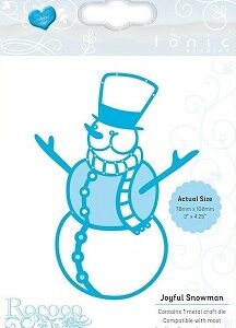 Tonic Studios - Joyful Snowman Cutting Die