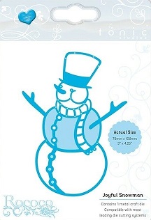 Tonic Studios - Joyful Snowman Cutting Die