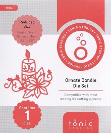 Tonic Studios - Rococo Petite Ornate Candle Die