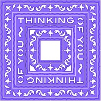 Tonic Studios - Thinking Of You Sentiment Die Set - Image 2