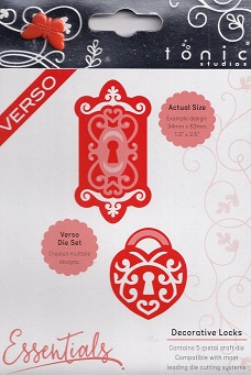 Tonic Studios - Verso Decorative Lock Dies