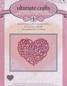 Ultimate Crafts - Magnolia Heart Die
