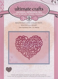Ultimate Crafts - Magnolia Heart Die