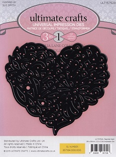Ultimate Crafts - Magnolia Heart Die - Image 2