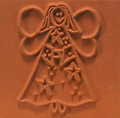Unbranded - Angel 1 Foam Mounted Rubber Stamp