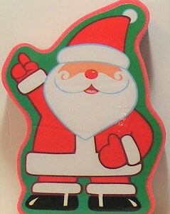 Unbranded - Father Christmas Foam Mounted Rubber Stamp