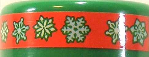 Unbranded - Snowflake Roller Rubber Stamp