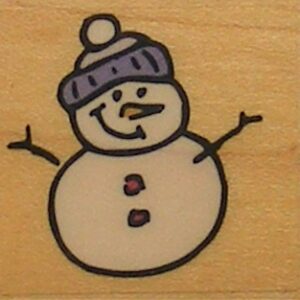 Unbranded - Snowman Rubber Stamp