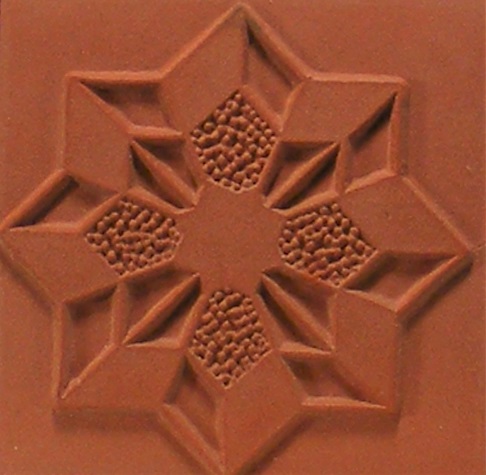 Unbranded - Star Foam Mounted Rubber Stamp