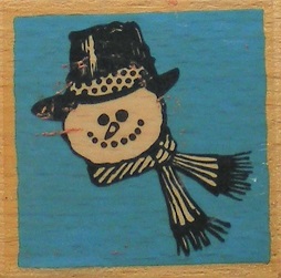 Vap! Scrap - Frosty Wood Mounted Rubber Stamp