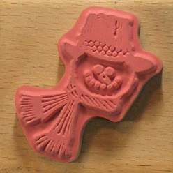 Vap! Scrap - Frosty Wood Mounted Rubber Stamp - Image 2