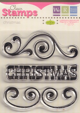 We R Memory Keepers - Acrylic Stamp - Christmas