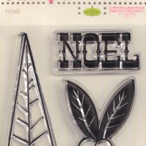 We R Memory Keepers Clear Acrylic Stamp - Noel