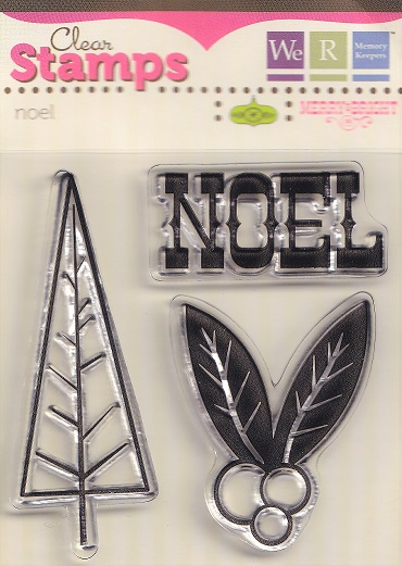 We R Memory Keepers Clear Acrylic Stamp - Noel