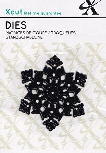 Xcut - Mini Die - Snowflake (Black)