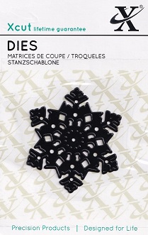 Xcut - Mini Die - Snowflake (Black)