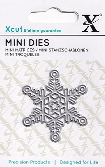 Xcut - Mini Die - Snowflake (Silver)