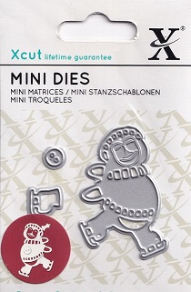 Xcut - Penguine Skater Die 4pc Set