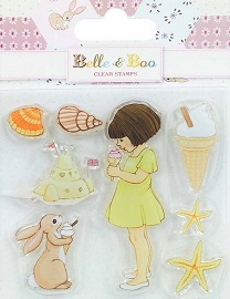 Belle & Boo - Seaside Clear Stamps