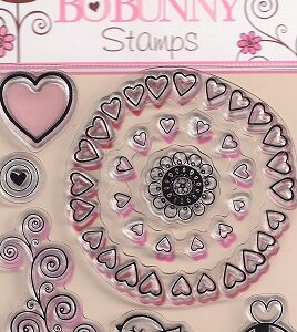 Bo Bunny - Crazy Love Clear Stamp