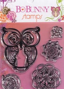 Bo Bunny - Garden Girl Clear Stamp