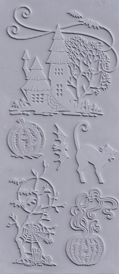 Chocolate Baroque - Twilight Zone Rubber Stamp Sheet - Image 2