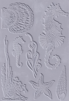 Chocolate Baroque - Underwater Rubber Stamp Sheet - Image 2