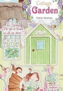 Craft Consortium - Cottage Garden Potting Shed Clear Stamps