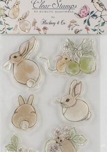 Craft Consortium - English Garden Clear Stamps