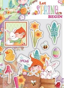 Craft Consortium - Let Spring Begin Clear Stamps