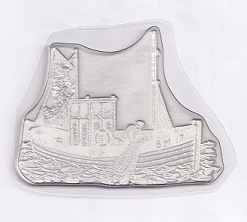 Create & Craft - Stamps Away Collection - Fishing At Sea Clear Acrylic Stamp - Image 2
