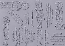 Creative Expressions - Ethel & Friends Unmounted Rubber Stamps - Image 2