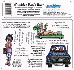 Creative Expressions - Wrinkles Don't Hurt Unmounted Rubber Stamps