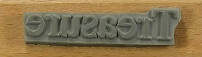 Debbi Moore - Wood Mounted Rubber Stamp - Treasure - Image 2