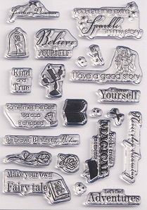 Disney - Princess Bella Acrylic Stamp Set - Image 3