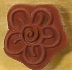 Docrafts - Anita's - Small Flower Wood Mounted Rubber Stamp - Image 2