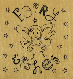 Docrafts - Anitas Wood Mounted Rubber Stamp - Fairy Wishes