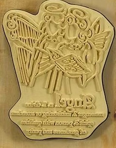 Docrafts - Anitas Wood Mounted Stamp - Angel - Image 2