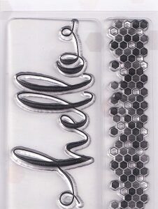 Docrafts - Capsule Geometric Mono Clear Stamps