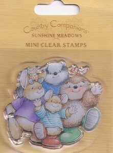 Docrafts - Country Companions Sunshine Meadow Acrylic Stamp