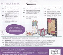 Docrafts - Creativity Essentials Mister A6 Clear Stamp Set - Image 3